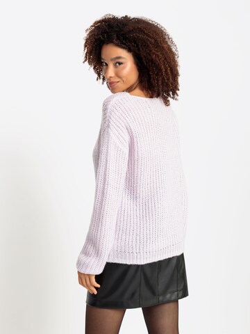 LASCANA Sweater in Purple