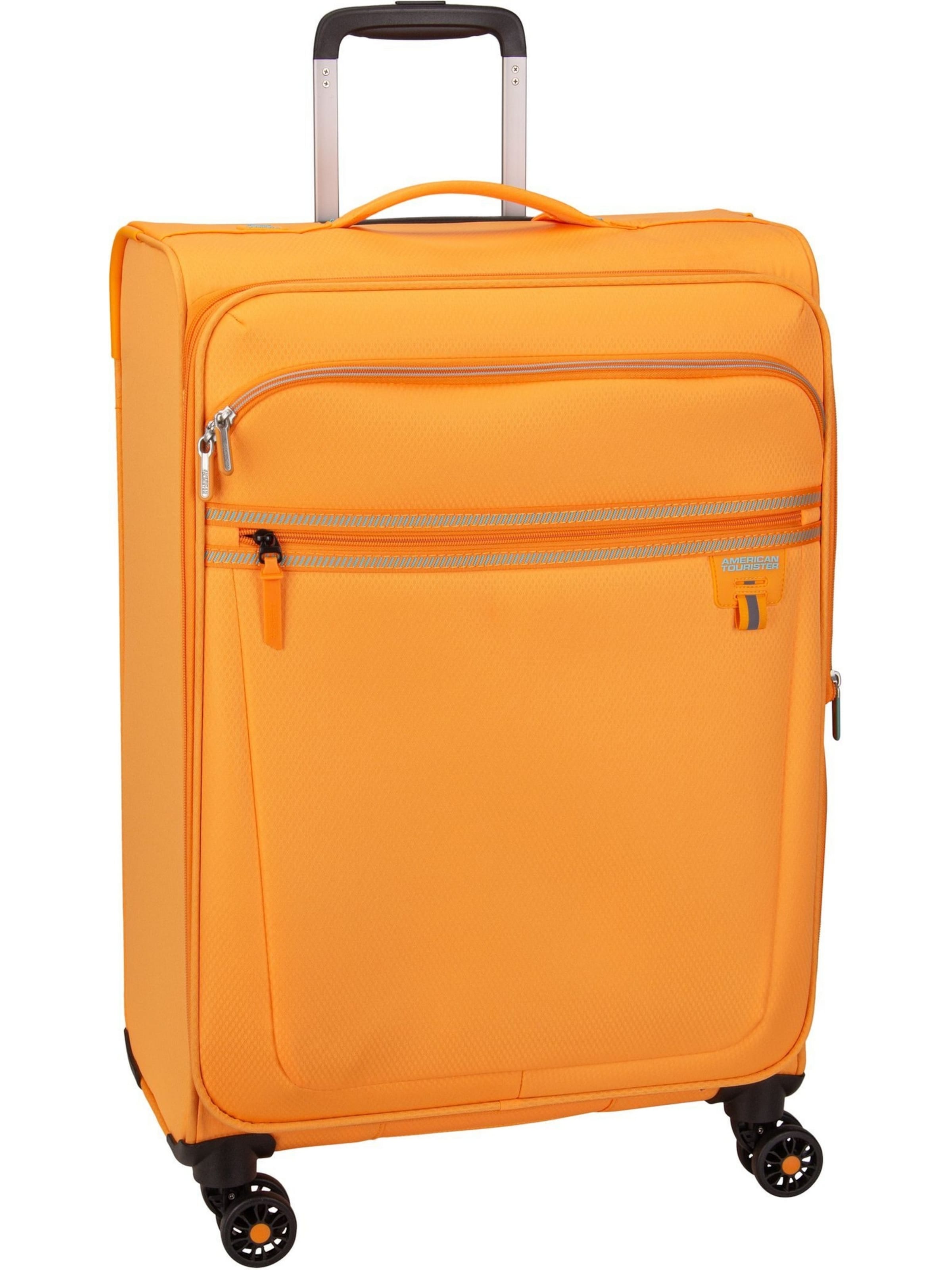American Tourister Cart 'Aerospin Spinner' in Orange: front