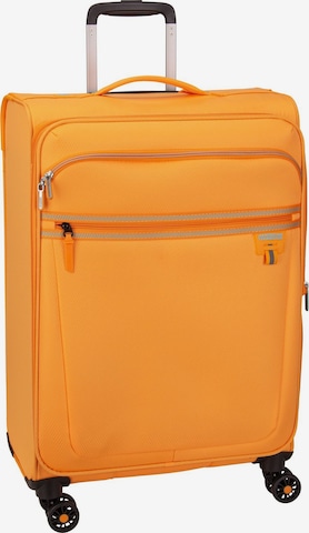 American Tourister Cart 'Aerospin Spinner' in Orange: front