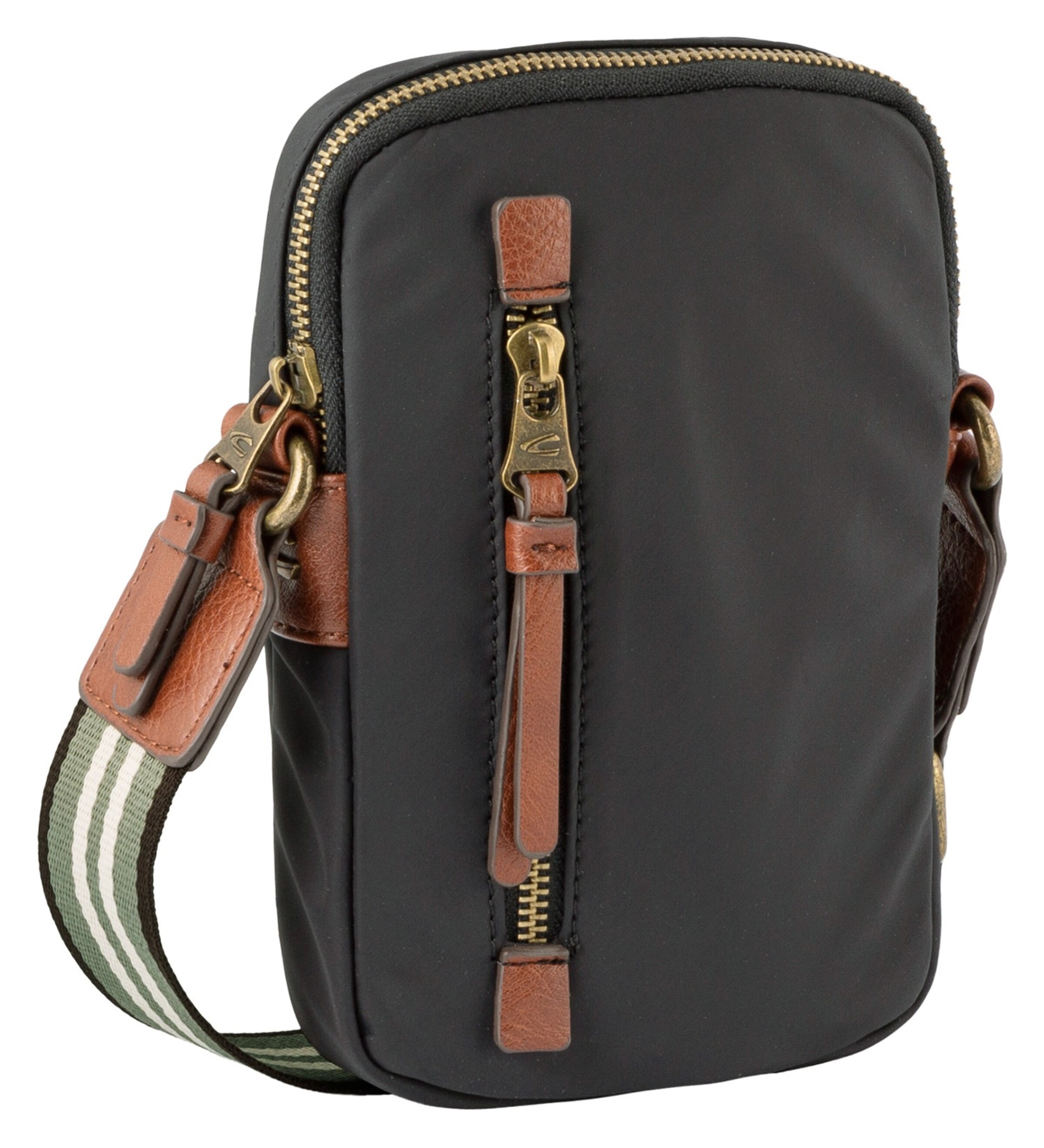 CAMEL ACTIVE Smartphonehoesje 'Bari' in Zwart: voorkant