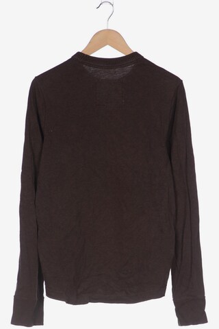Abercrombie & Fitch Sweatshirt & Zip-Up Hoodie in XL in Brown