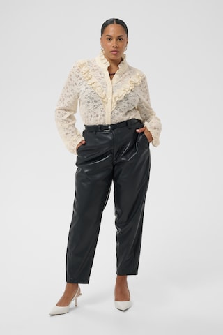 KAFFE CURVE - Blusa 'Siggi' em branco