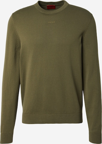 Pull-over 'San Cassius-C2' HUGO en vert : devant