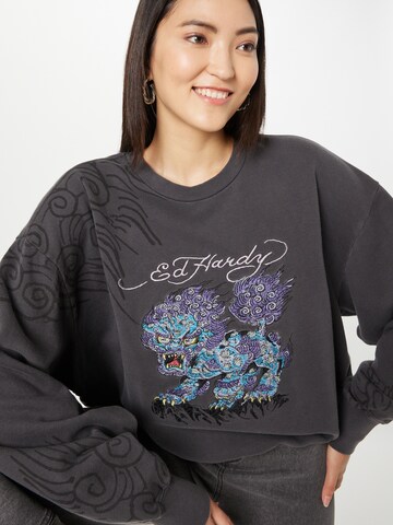 Ed Hardy Sweatshirt in Black