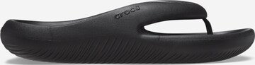 Crocs Zehentrenner in Schwarz