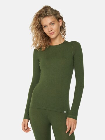 DANISH ENDURANCE Base Layer 'Merino' in Green: front