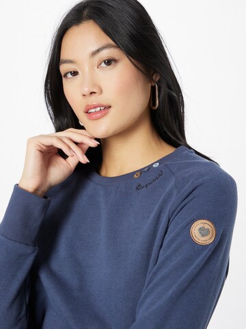 Ragwear Sweatshirt 'FLORA' in Blau