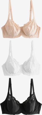 Push-up Soutien-gorge Next en beige : devant