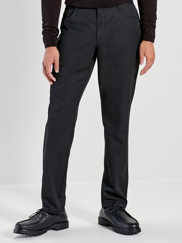Next Loose fit Jeans in Black: front