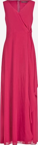 Robe de soirée Vera Mont en rose : devant