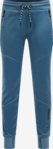 WE Fashion Zúžený strih Nohavice - Modrá: predná strana