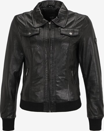 H.I.S Between-Season Jacket in Black: front