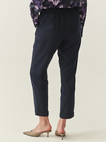 TATUUM Tapered Byxa 'Sudikaria' i blå