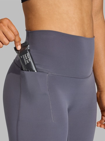 ADIDAS PERFORMANCE Skinny Sportovní kalhoty – šedá