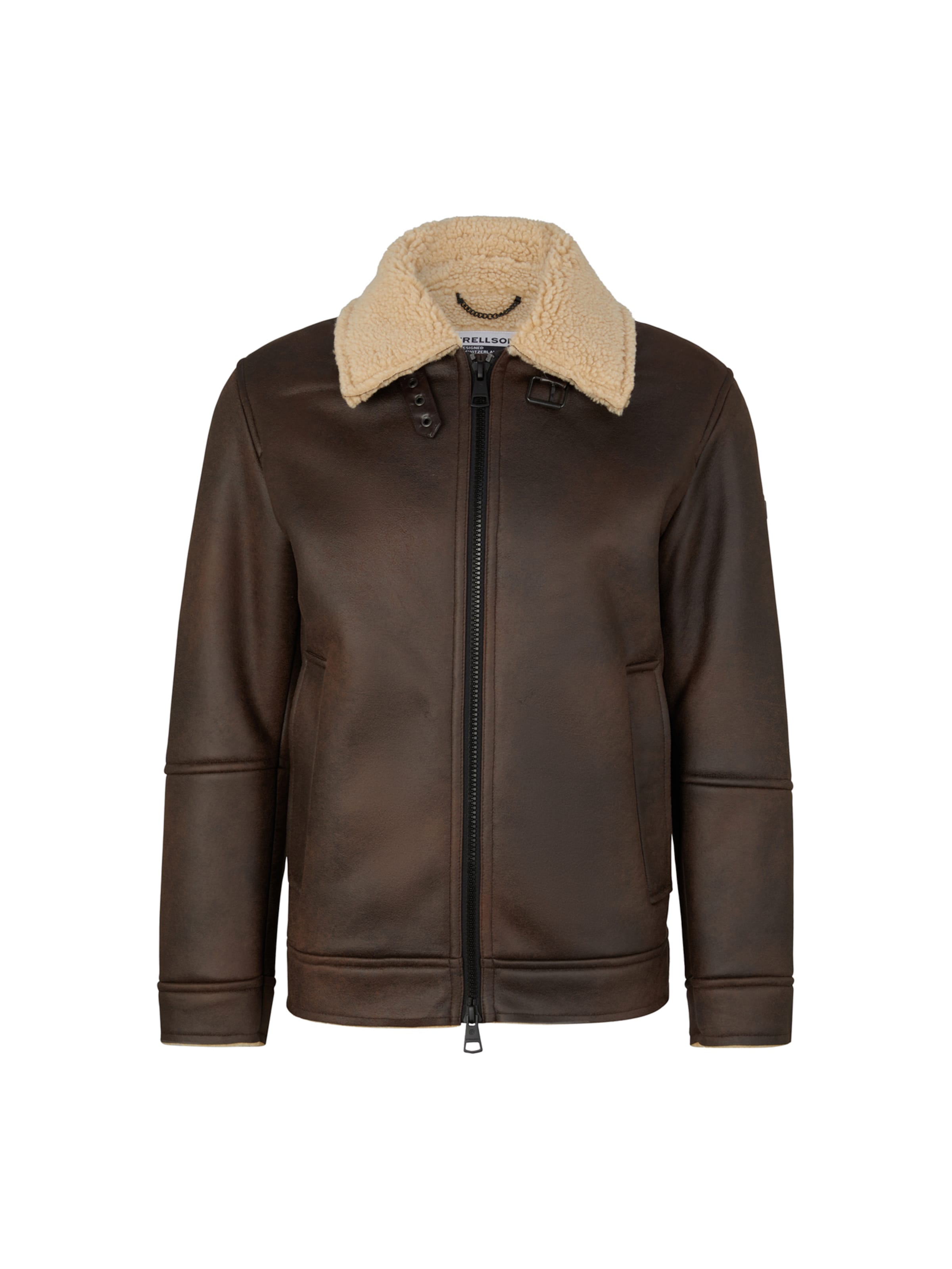STRELLSON Between-Season Jacket in Brown: front