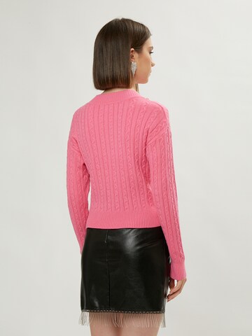 Influencer Pullover in Pink