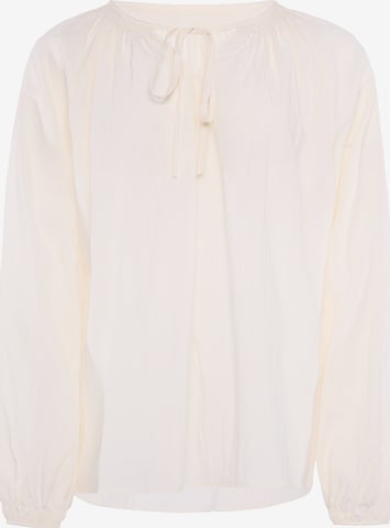 Usha - Blusa em bege: frente