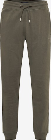 Pantalon Funky Buddha en vert : devant