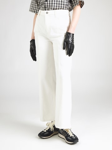 Wide Leg Jean 'G11' GUESS JEANS en blanc : devant