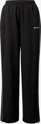 Regular Pantalon iets frans en noir : devant