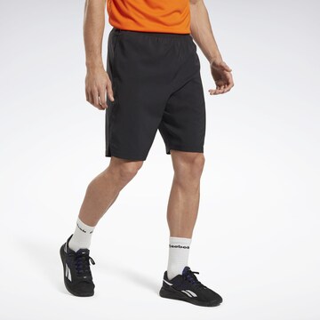 Regular Pantalon de sport Reebok en gris : devant