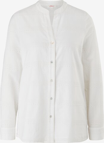 s.Oliver Blouse in White: front