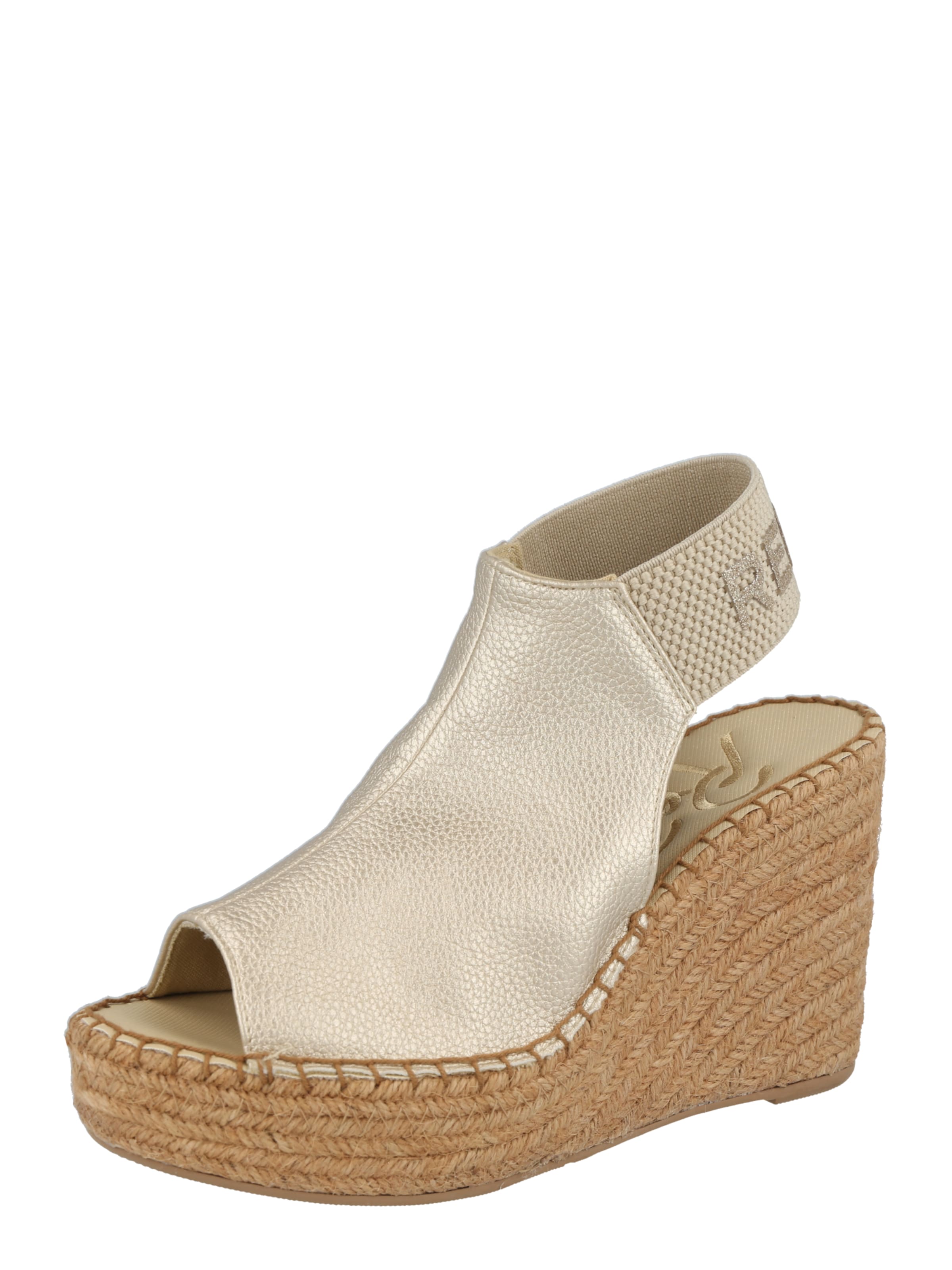 Sandales 'Tyne' REPLAY en or : devant