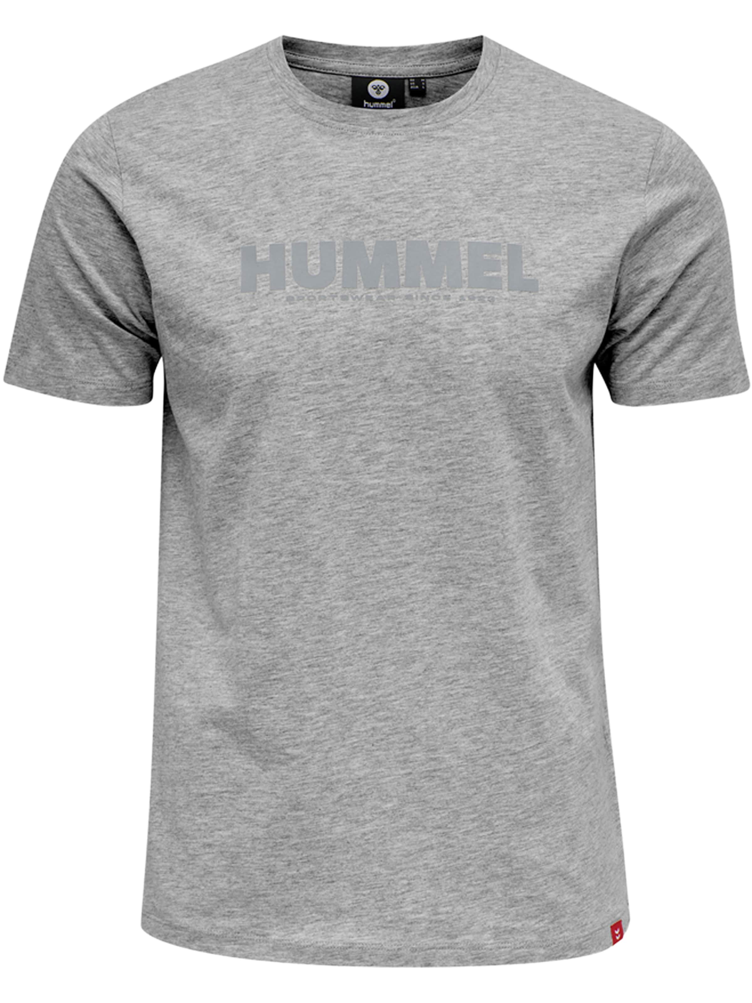 Hummel Functioneel shirt 'Legacy' in Grijs: voorkant