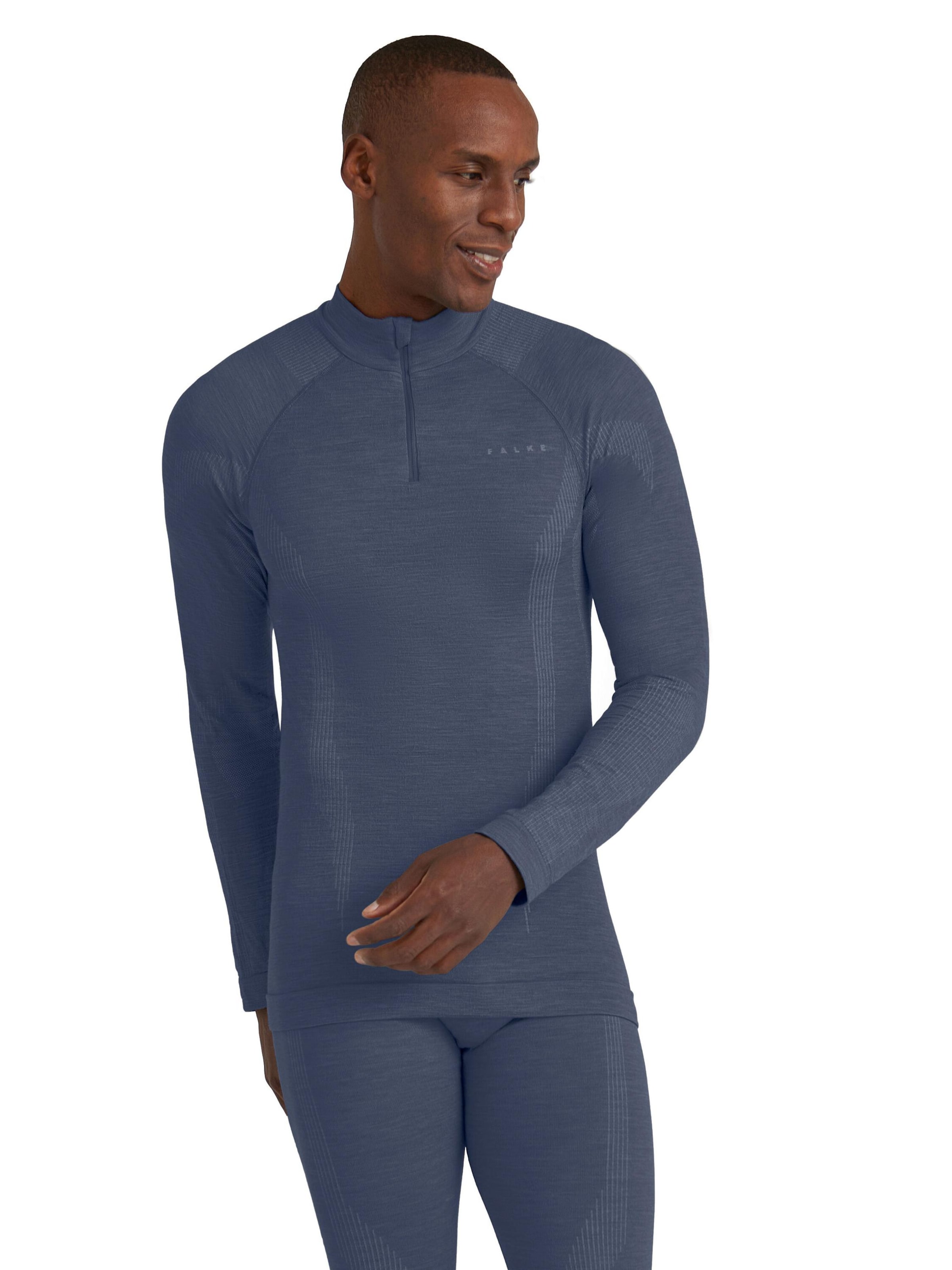 FALKE Base Layer‌‌‌‌‌‌‌‌‌ in Blau: Vorderseite