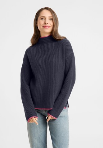 Frieda & Freddies Sweater in Blue: front