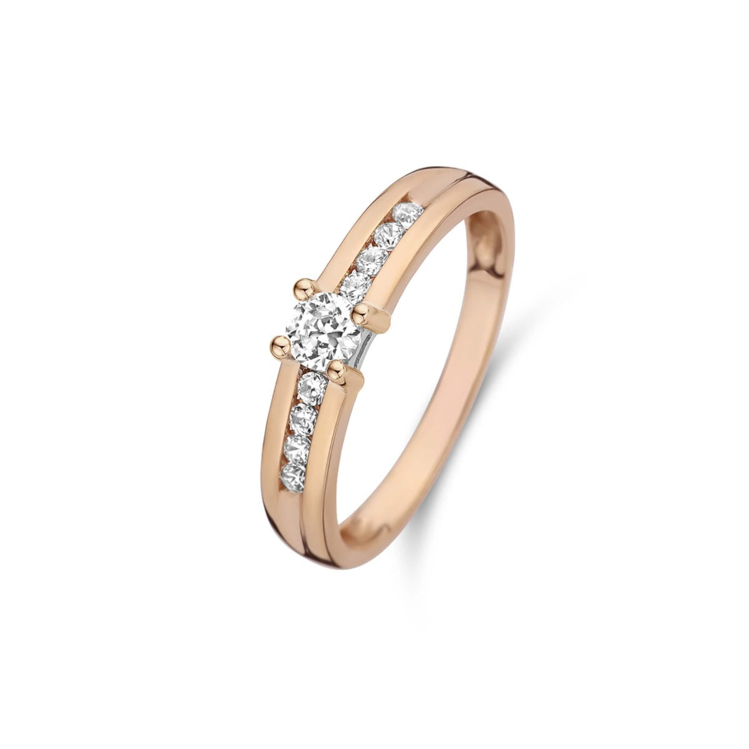 Isabel Bernard Ring in Gold: front