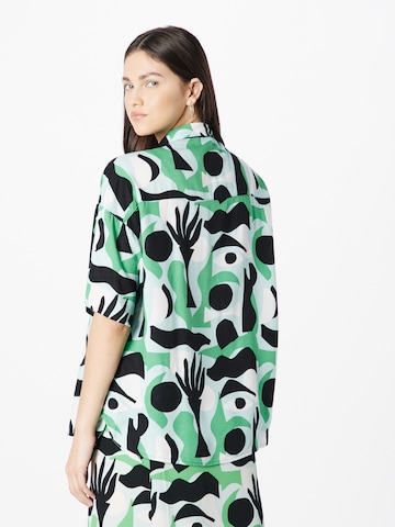 Monki Blouse in Blauw