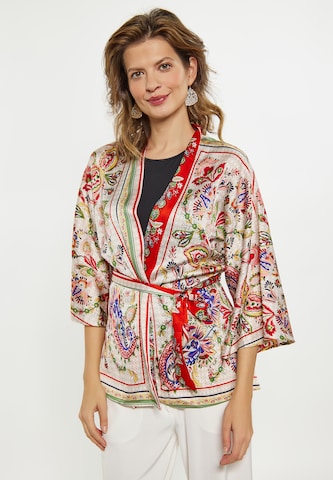 usha FESTIVAL Kimono in Gemengde kleuren: voorkant