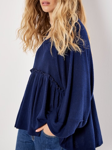 T-shirt Apricot en bleu
