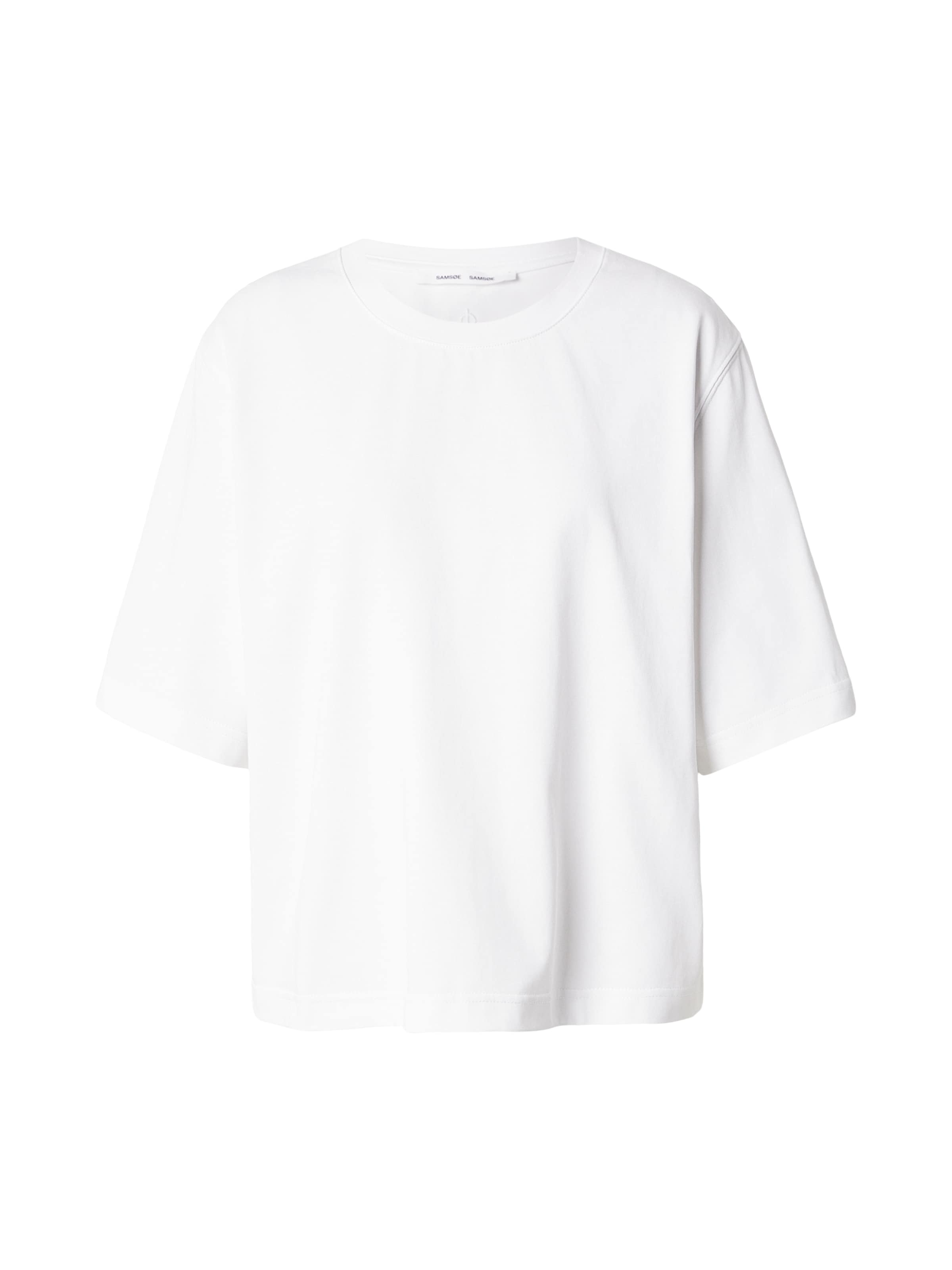 Samsøe Samsøe - Camiseta 'SAABBY' en blanco: frente