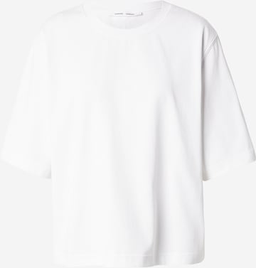 Samsøe Samsøe - Camiseta 'SAABBY' en blanco: frente