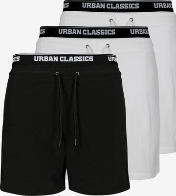 Urban ClassicsKupaće hlače - bijela boja: prednji dio