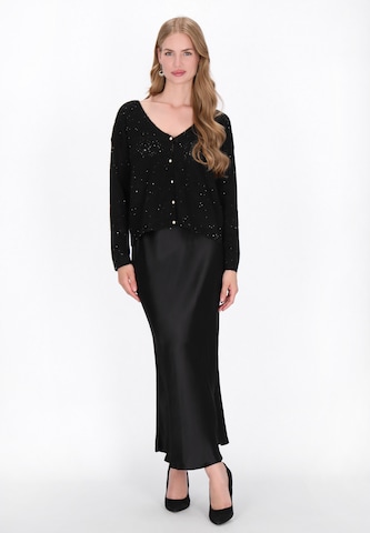 Cardigan DreiMaster Klassik en noir