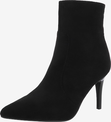 Ital-Design Ankle Boots in Black: front