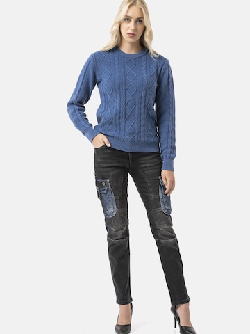 Pull-over CIPO & BAXX en bleu