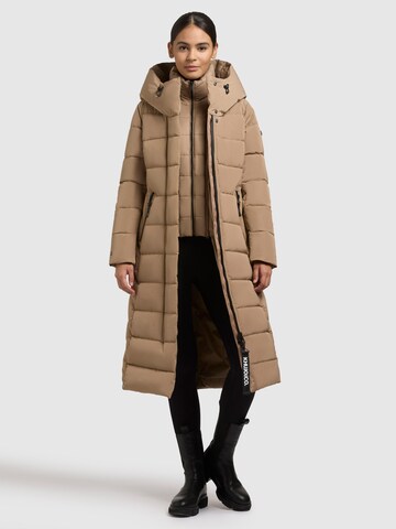 khujo Χειμερινό παλτό 'Tamke' σε καφέ