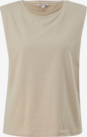 comma casual identity Top in Beige: predná strana