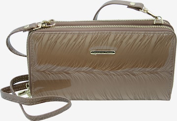 Jennifer Jones Clutch in Beige: Vorderseite