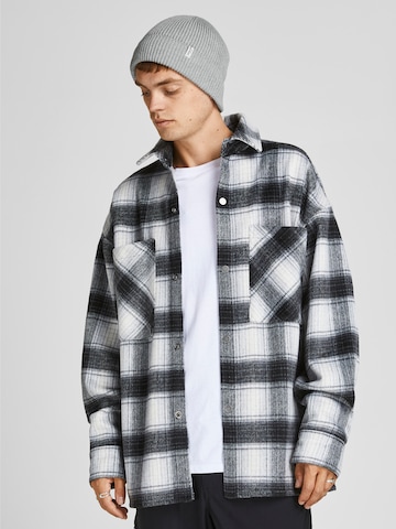 JACK & JONES Mütze 'Brink' in Grau