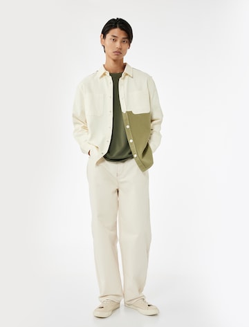 Koton Regular Fit Hemd in Beige: Vorderseite