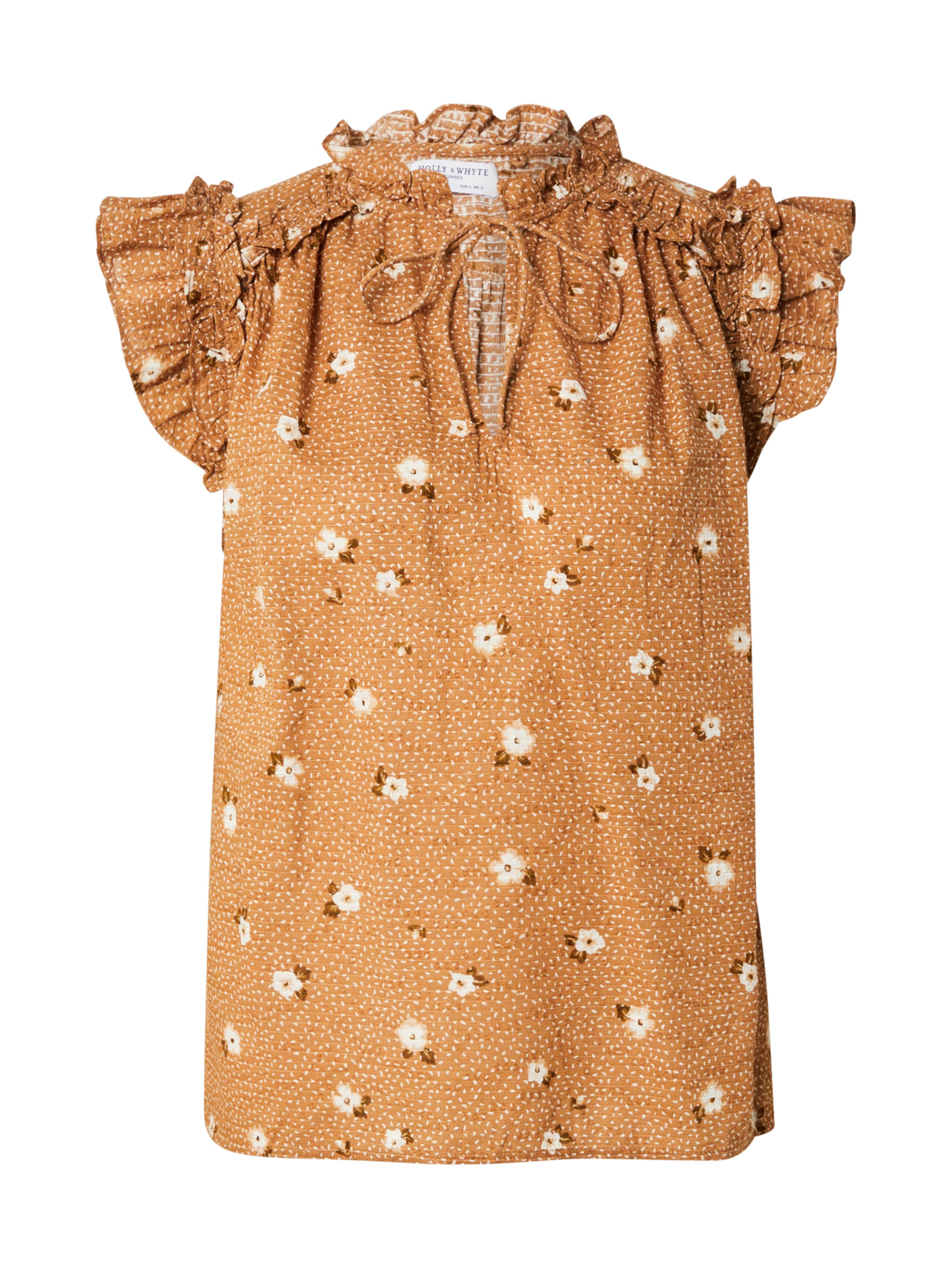 Lindex Blouse 'Eliza' in Brown: front