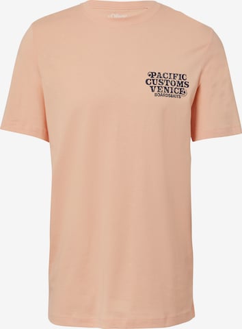 s.Oliver Shirt in Orange: front