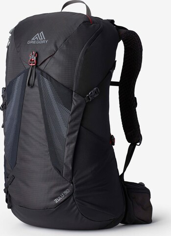 GREGORY Rucksack 'Zulu' in Schwarz: predná strana