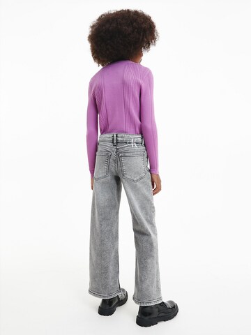 Calvin Klein Jeans Genser i lilla