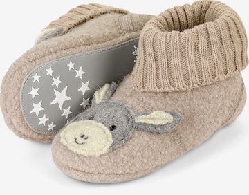 STERNTALER Slippers 'Emmi' in Beige: front